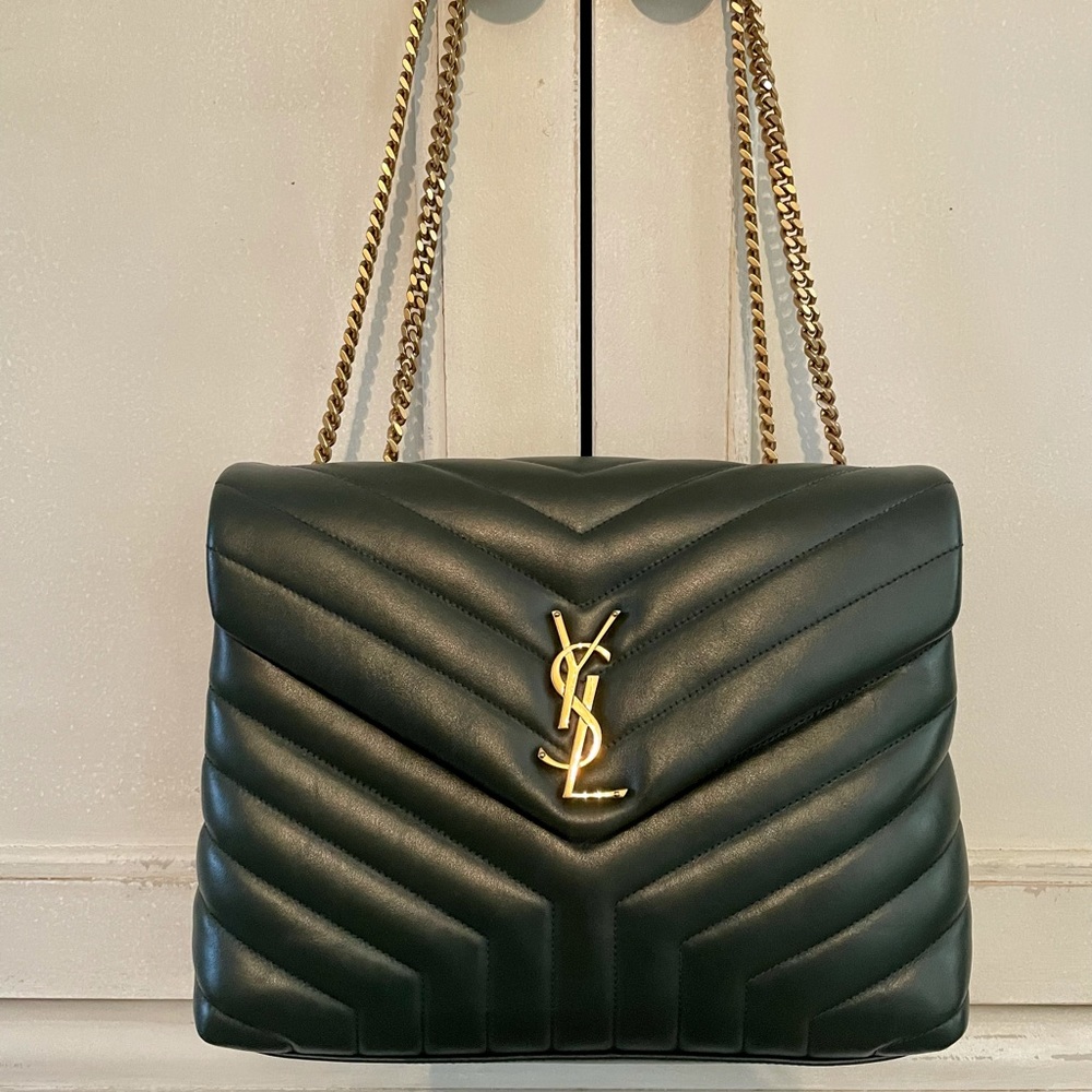 YSL Loulou medium bag in matelasse Y leather